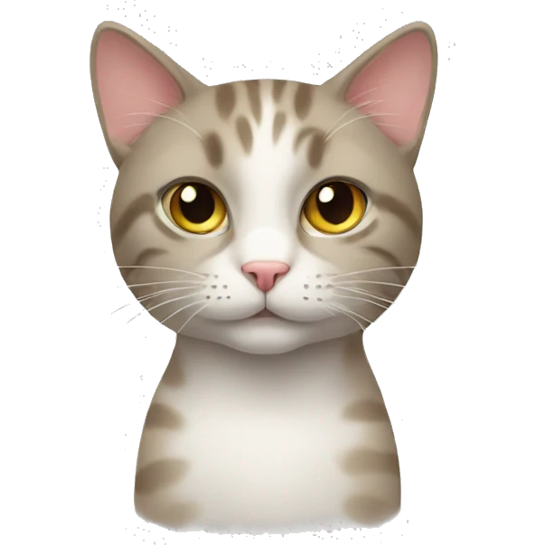 Beautiful cat emoji