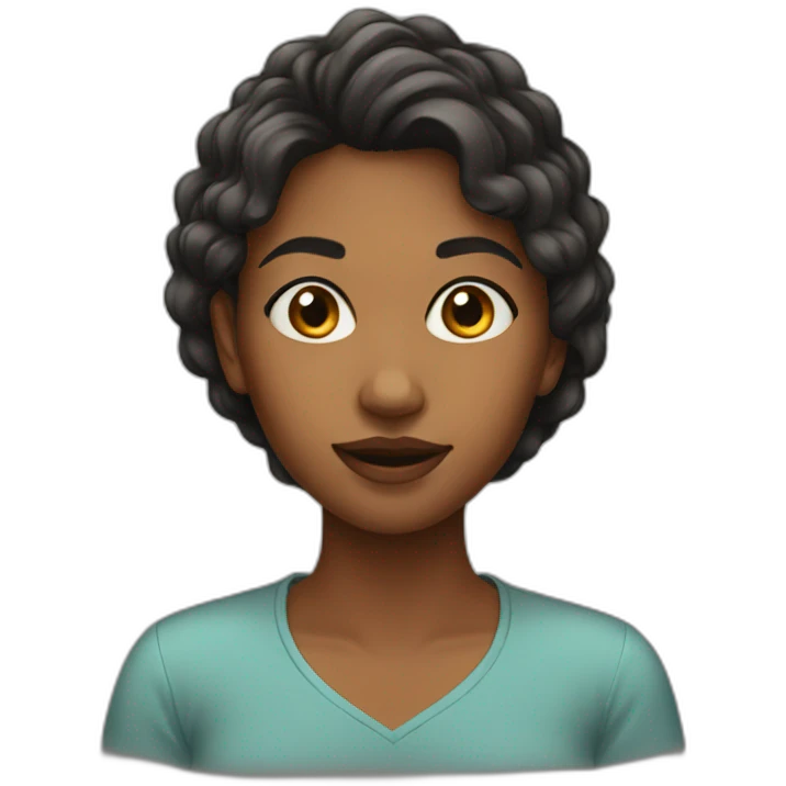 young woman emoji