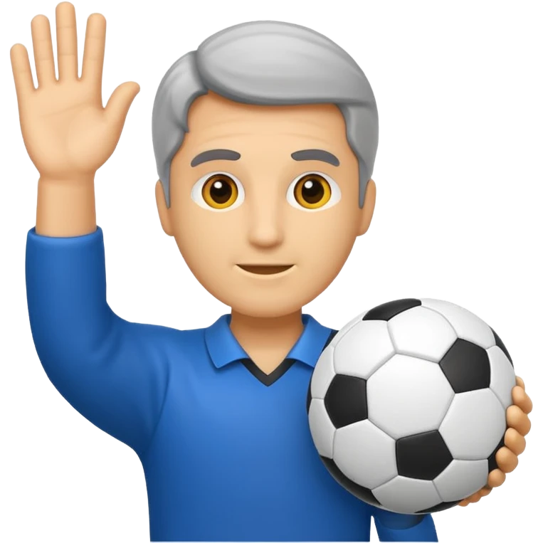 Director tecnico de futbol. emoji