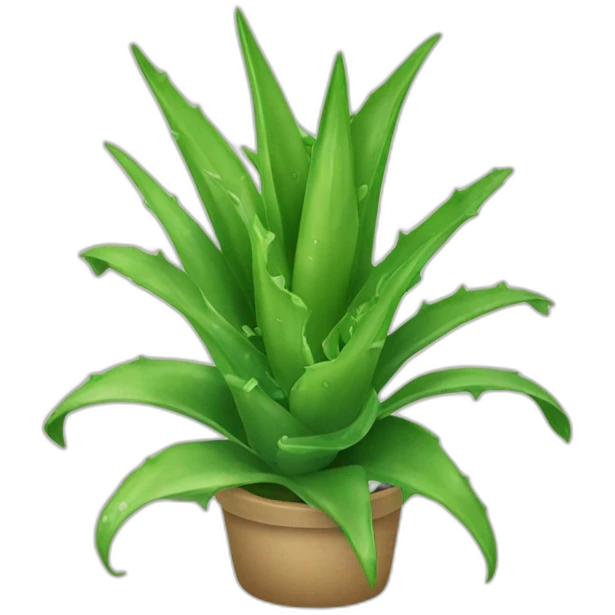 Aloe vera emoji