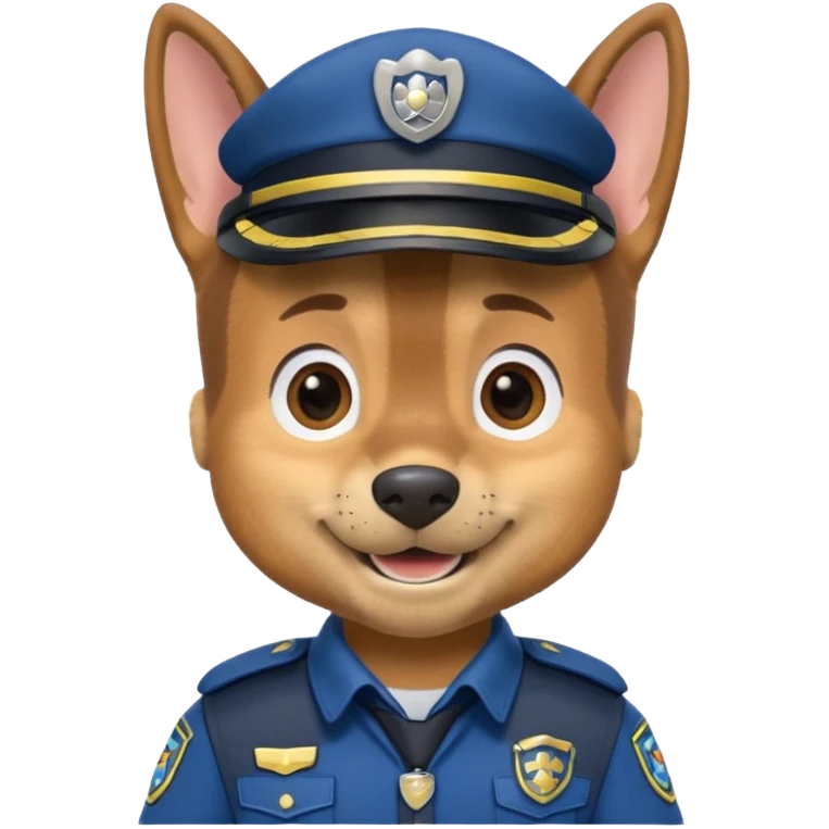 Paw patrol chase emoji