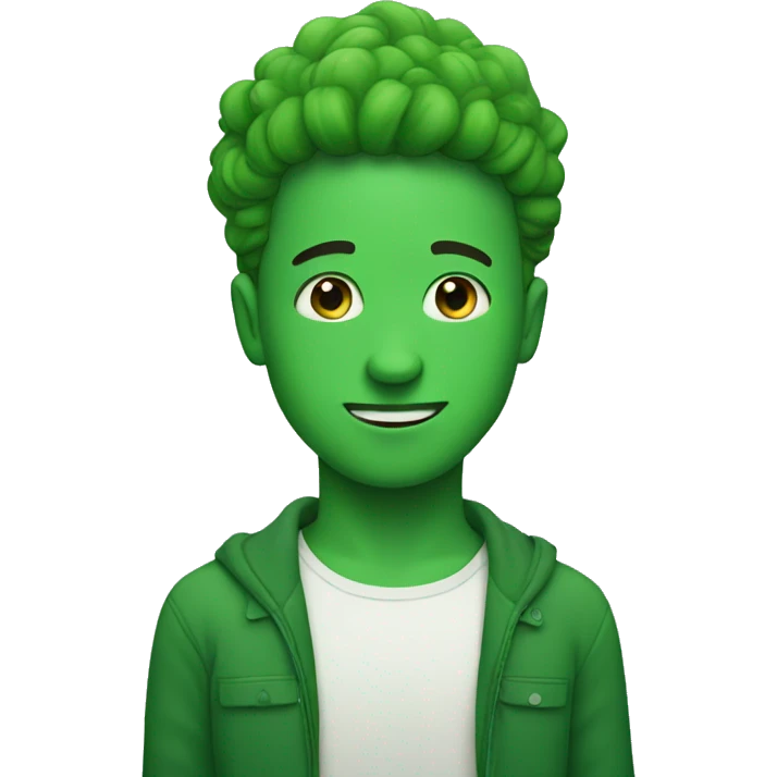 Green aesthetic  emoji