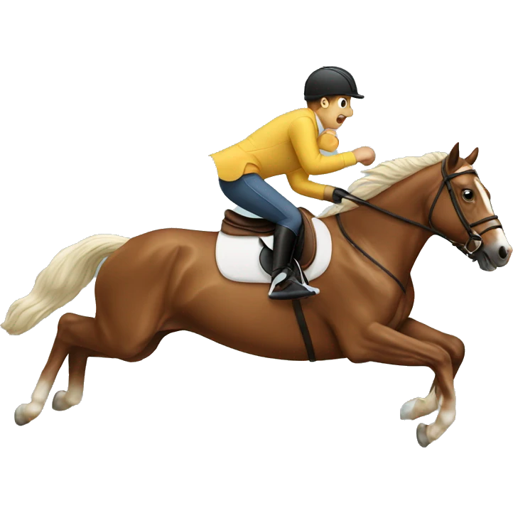 Horse jumping  emoji