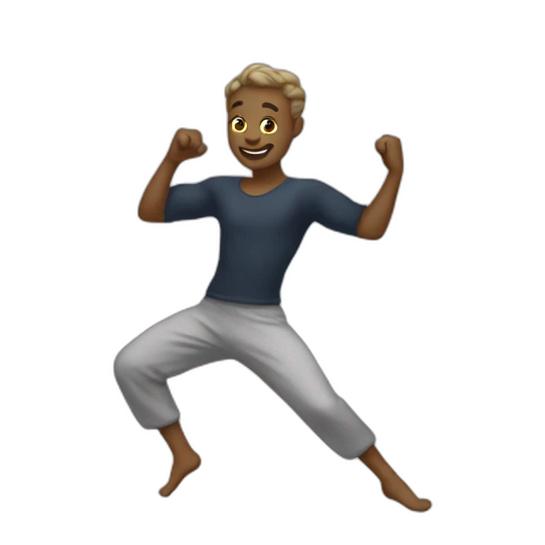 chat qui danse emoji