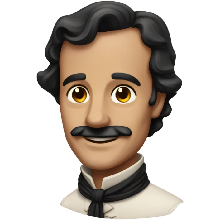 Smiling Poe emoji