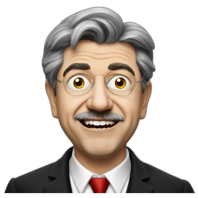 mélenchon as vampire emoji
