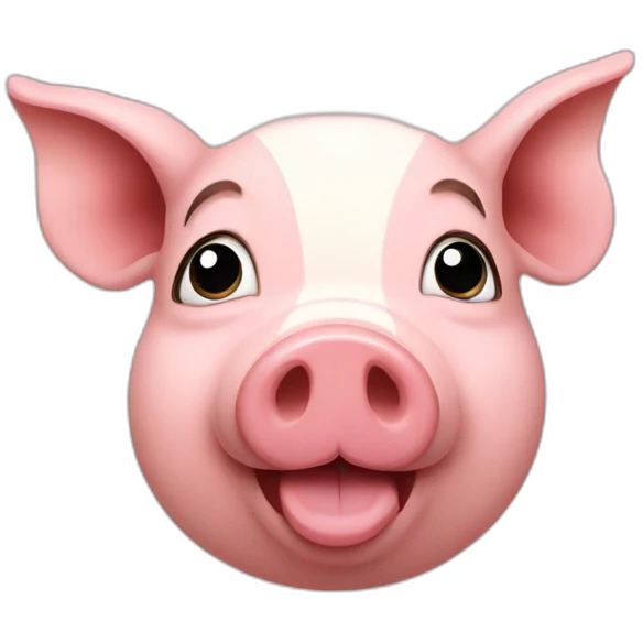 French pig  emoji