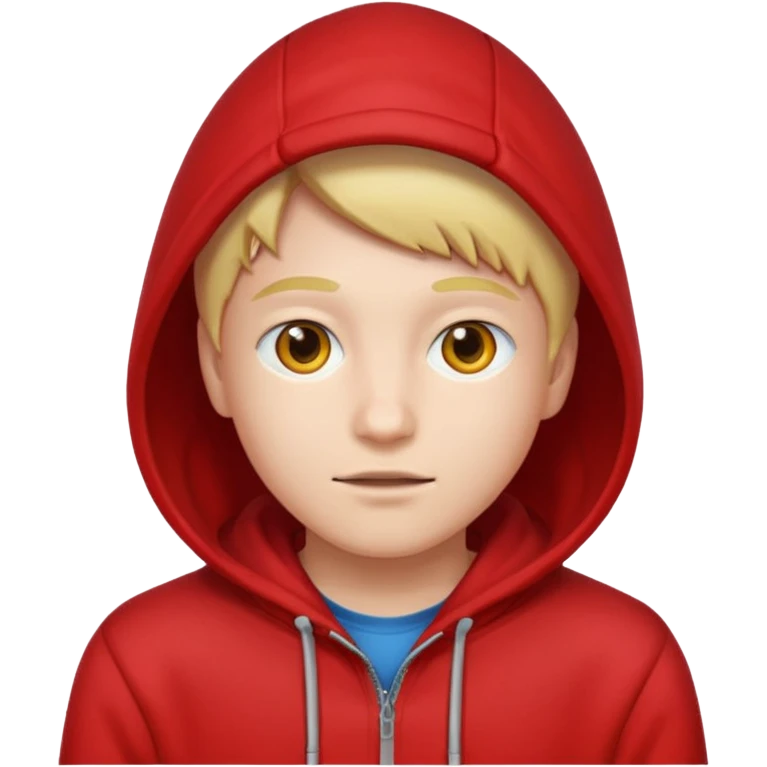 Red hoodie emoji