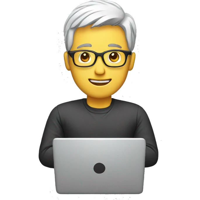 man with a laptop emoji