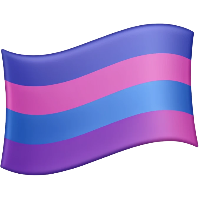 Bisexual flag emoji
