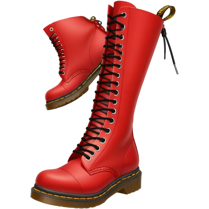 doc martens red emoji
