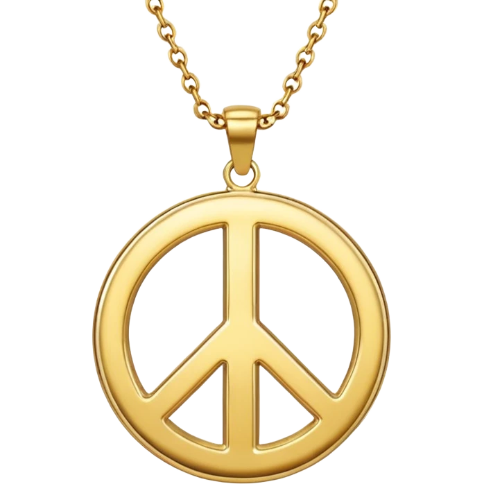 peace necklace emoji