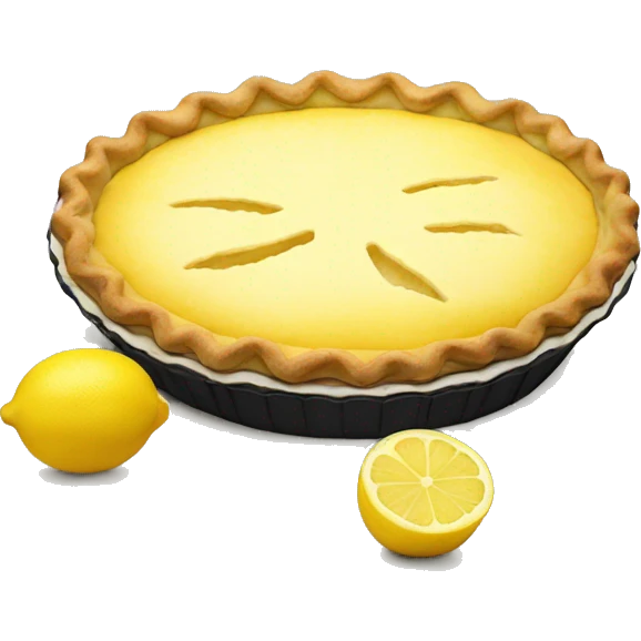 Lemon pie  emoji