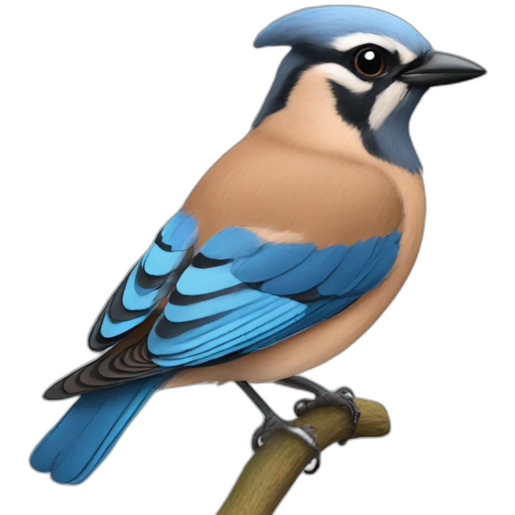 Eurasian jay emoji