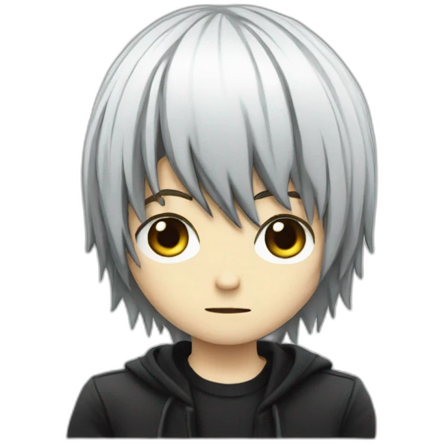 L from Death Note emoji