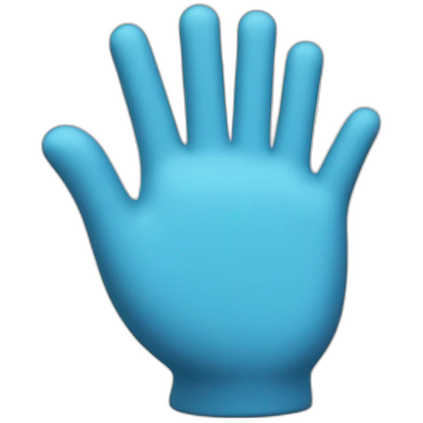 android icon waving hand emoji