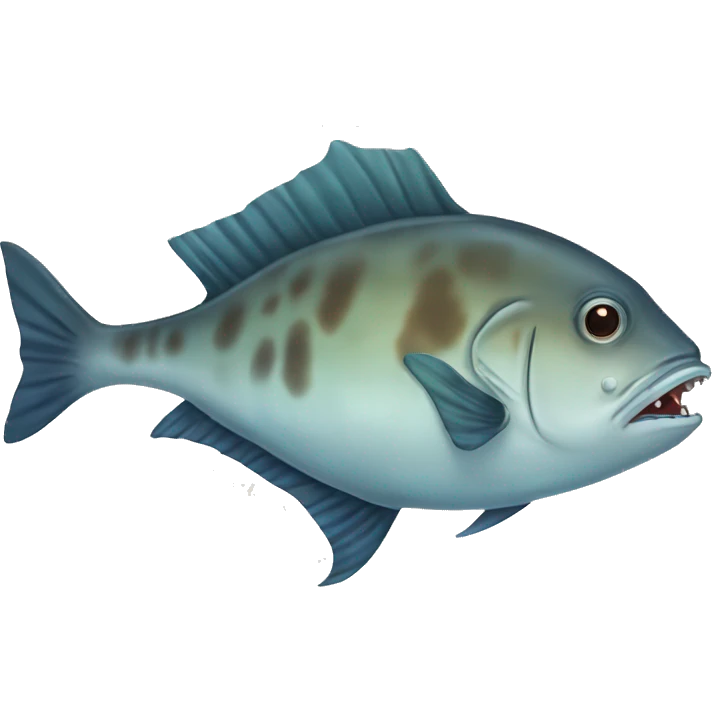 ocean sunfish -Mola fish emoji