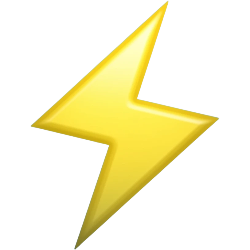 ligthning emoji