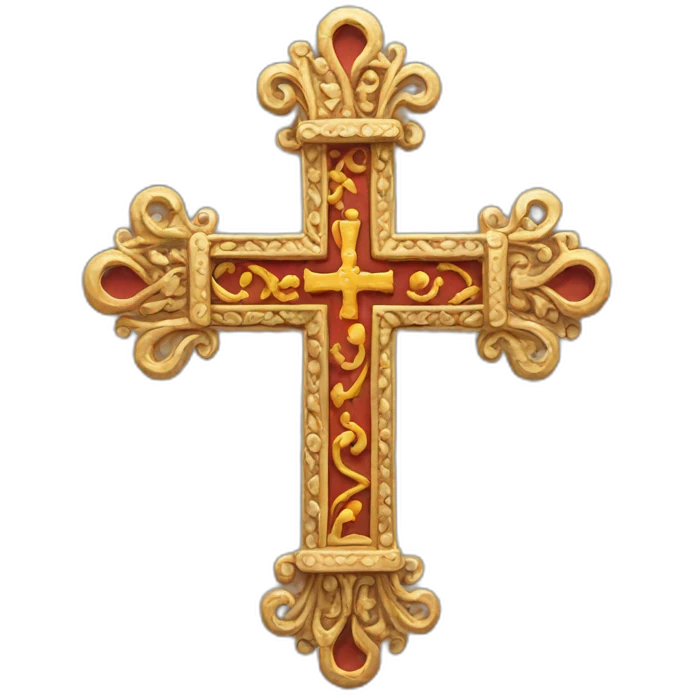 Occitan cross emoji