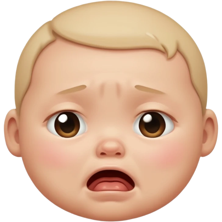 crying baby emoji