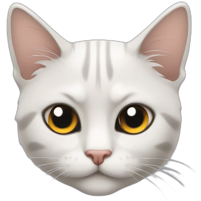 Gato feo y sucio emoji