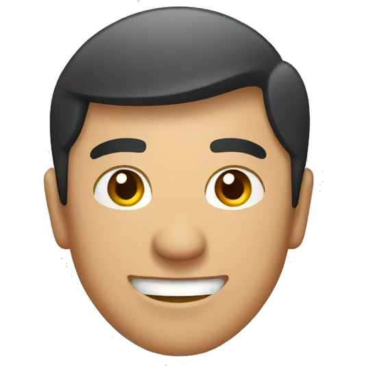 Smiling Kyrgyz man showing thumbs up  emoji