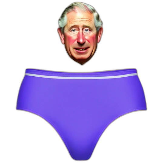 Prince Charles bikini emoji