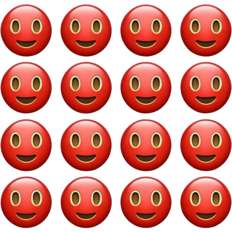 Red mon emoji  emoji