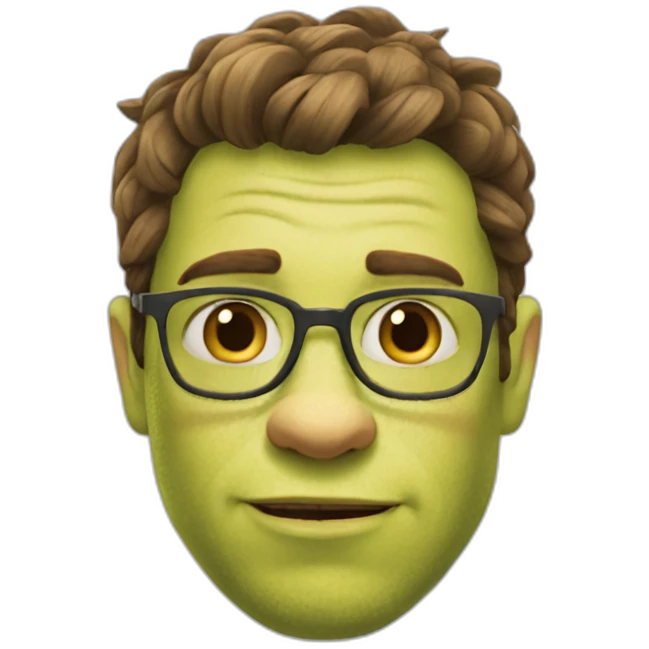 Head le chat potter shrek emoji