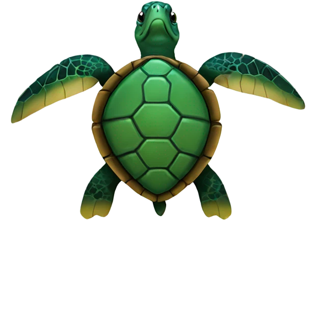 Sea turtle emoji