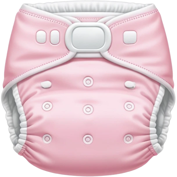 Light pink diaper emoji