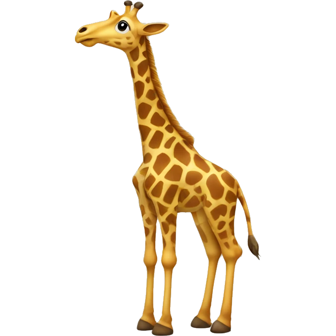 Girafe qui fait de la musique  emoji