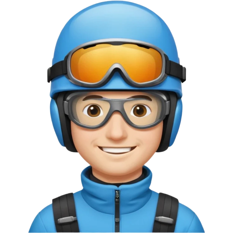  Ski man emoji