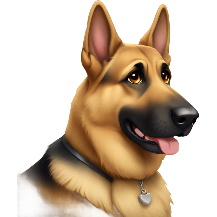 Needy german Shepard emoji