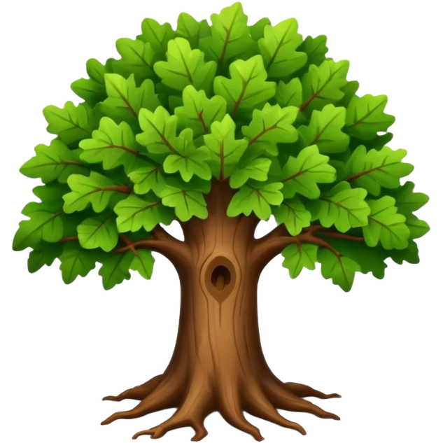 Mighty oak emoji