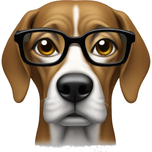 Snoop dog with glasses emoji