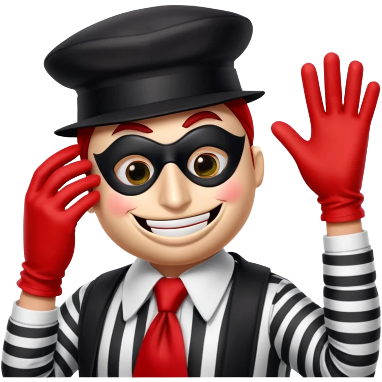hamburgler from mcdonaldland emoji