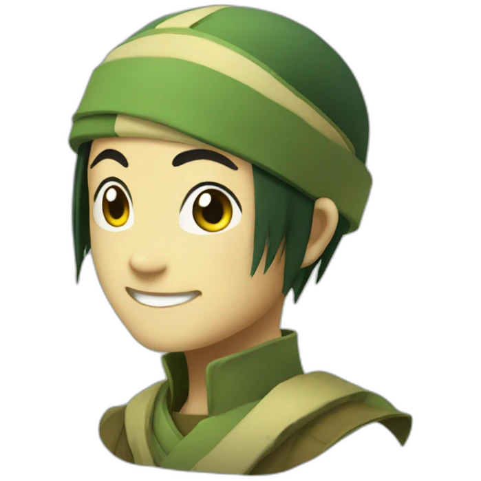 toph from avatar smiling  emoji
