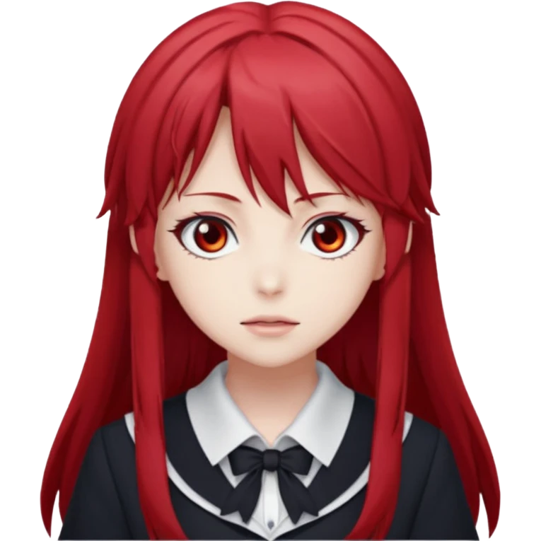 Rias Gremory anime style art emoji