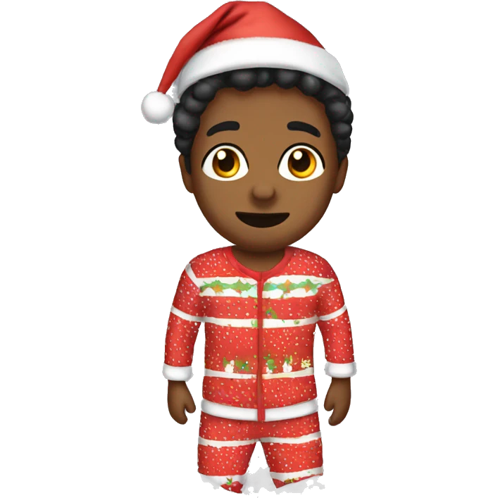 Christmas pjs  emoji
