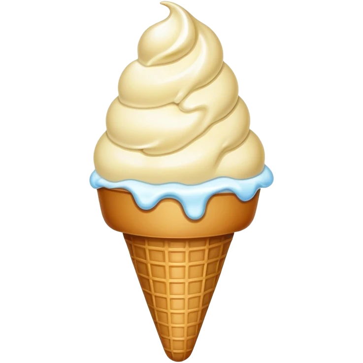 Ice cream emoji