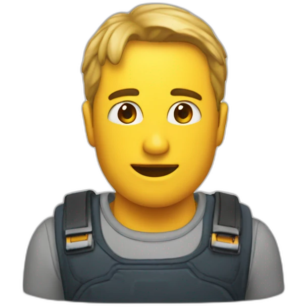 Quelqu’un qui guge et qui tchip emoji