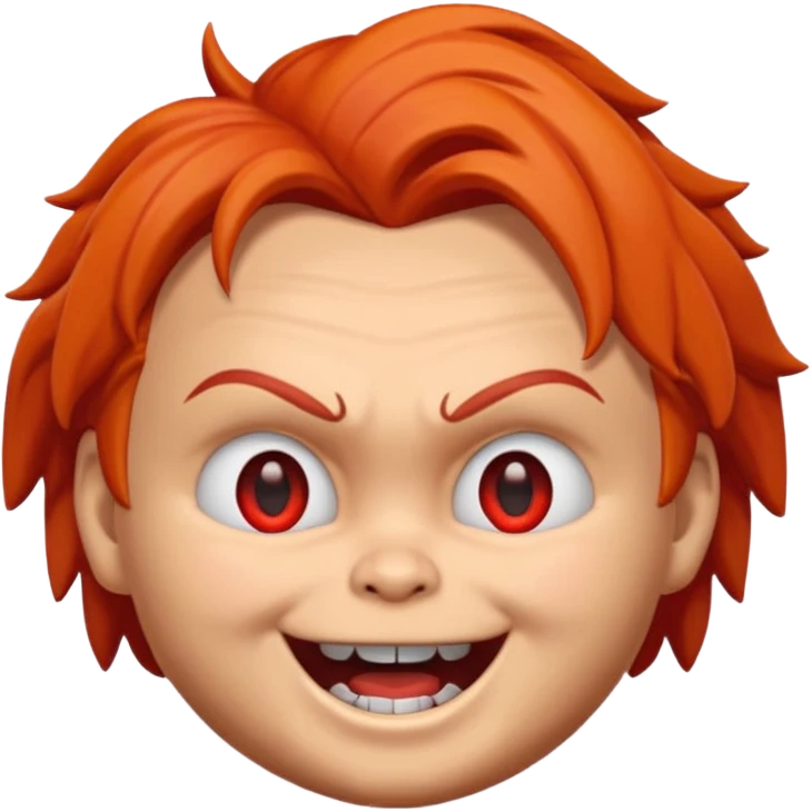Un emojin de chuky emoji