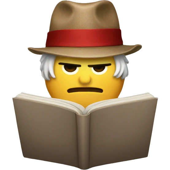 read hat emoji