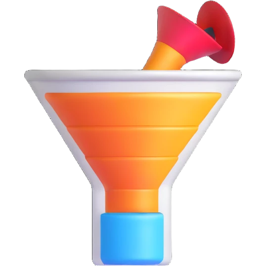funnel testing mode icon emoji