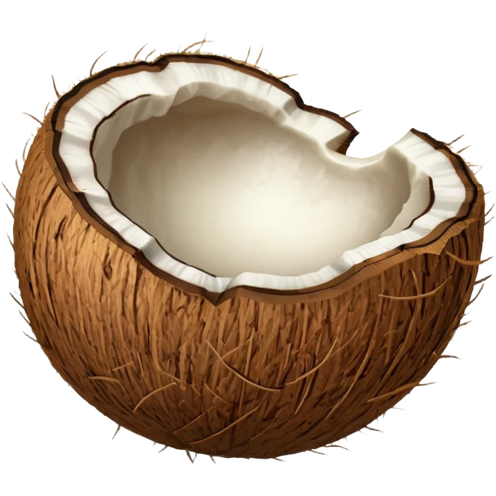 coconut with shell emoji