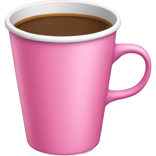 pink cup emoji