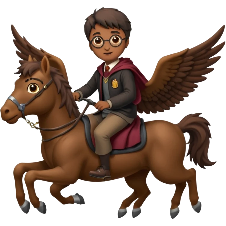 hippogriff and harry potter emoji