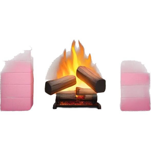Winter Pink FirePlace emoji