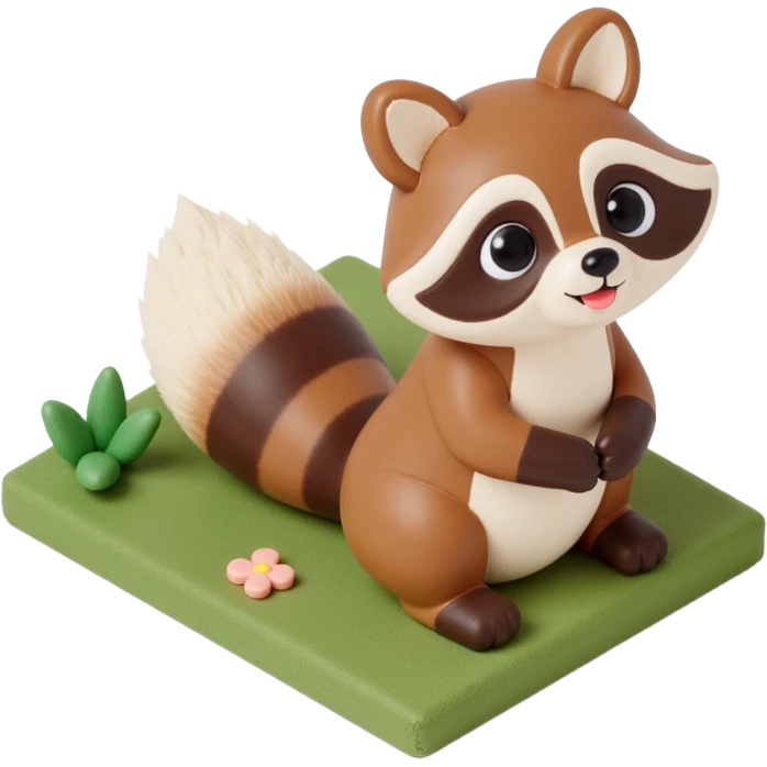 cute raccoon emoji